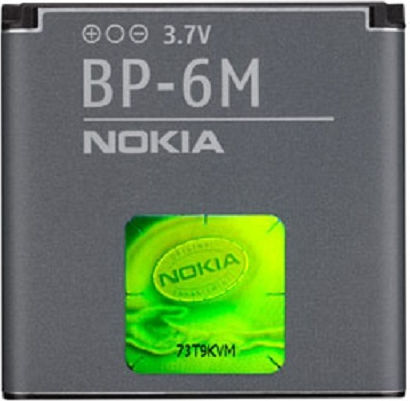 Nokia BP-6M Blister Replacement Battery For 6233/6280/N93