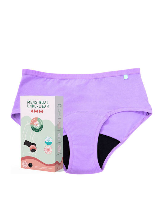 Chiloți Pentru Femei Slip Menstrual Violet