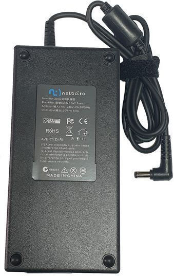 Безжично зарядно устройство съвместимо с Lenovo Y510p 170w 20v 8.5a 5.5x2.5mm