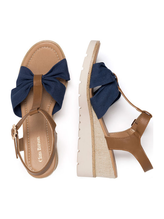 Women's Platform Shoes Navy Blue