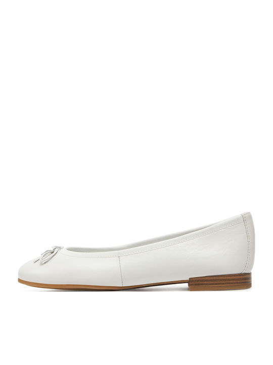 Damen Ballerinas in Weiß Farbe
