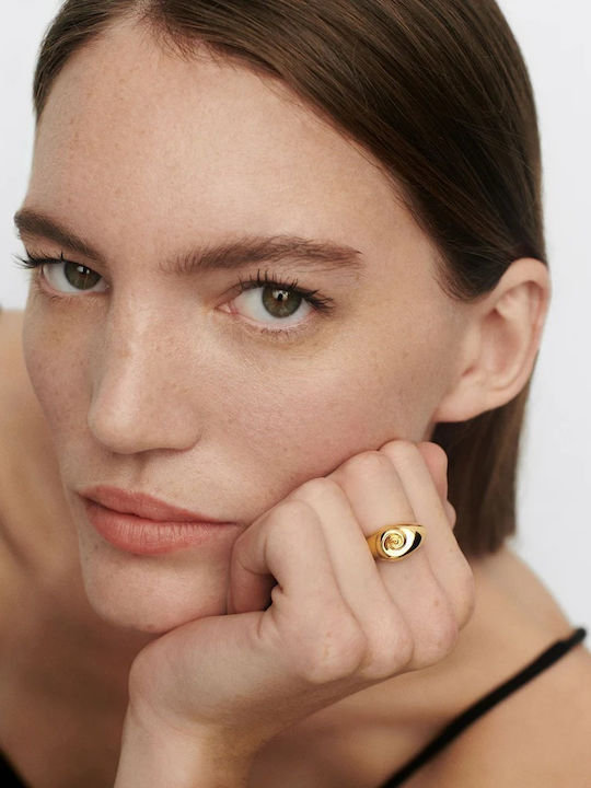 P D Paola Damen Silber Vergoldetes Ring