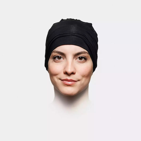 Dr. Scrub Unisex Black Surgical Cap