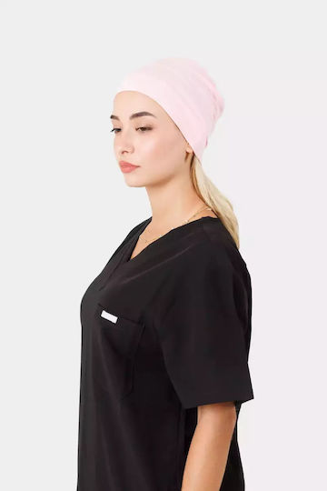 Dr. Scrub Unisex Σκουφάκι Χειρουργείου Ροζ
