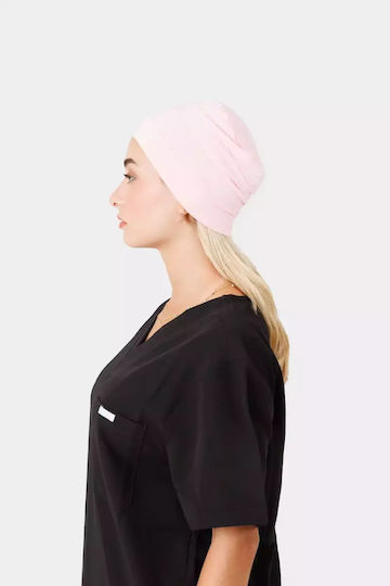Dr. Scrub Unisex Σκουφάκι Χειρουργείου Ροζ