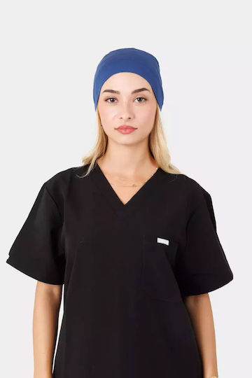 Dr. Scrub Unisex Σκουφάκι Χειρουργείου Navy Μπλε