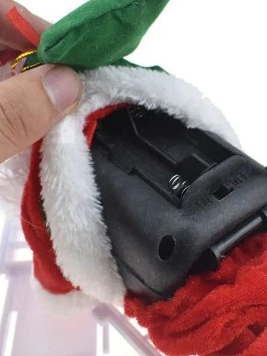 Santa Claus in Ladder Red