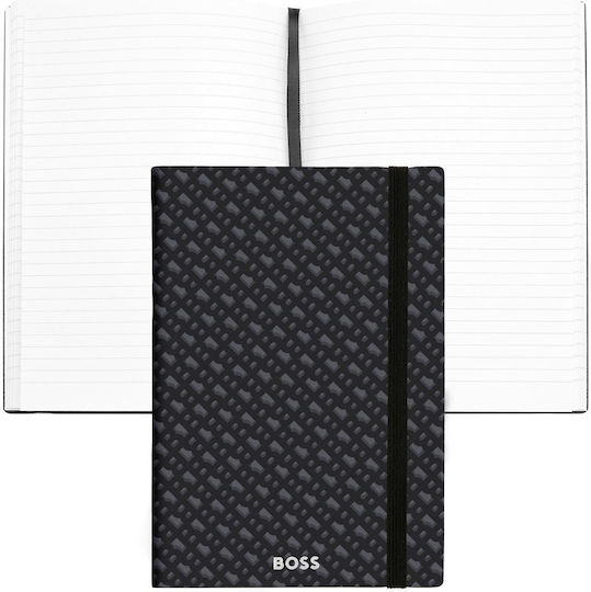 Hugo Boss Notebook A5 Ruled Gray