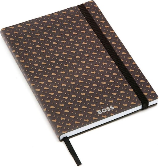 Boss Notebook A5 Ruled Brown