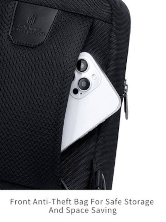 Crossbody Ανδρική Τσάντα Ώμου / Χιαστί Μαύρη