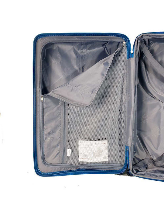 Verage Medium Hard Travel Suitcase Champagne with 4 Wheels Height 65cm