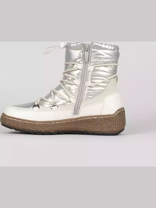 Damenstiefel Gold