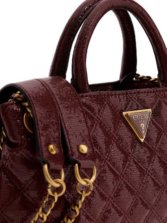 Guess Giully Women's Bag Hand Burgundy