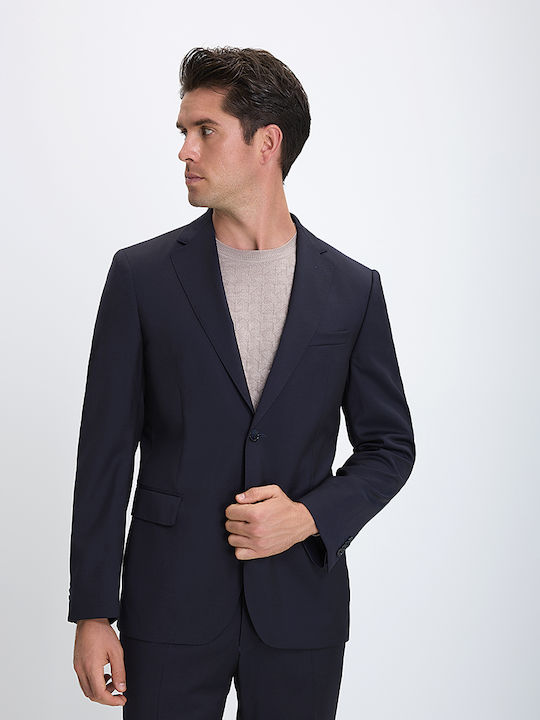 Iarna Costum Bărbați Dark Blue