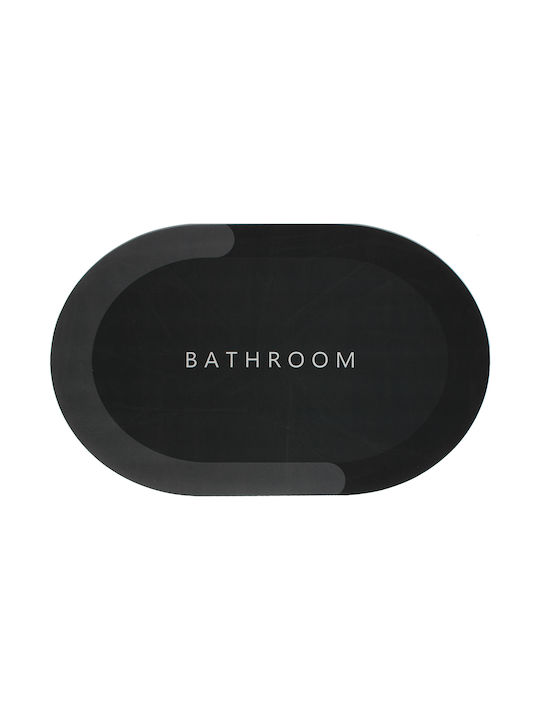 Oval Super Absorbent Bath Mat 78x48 cm Keskor 563210-5