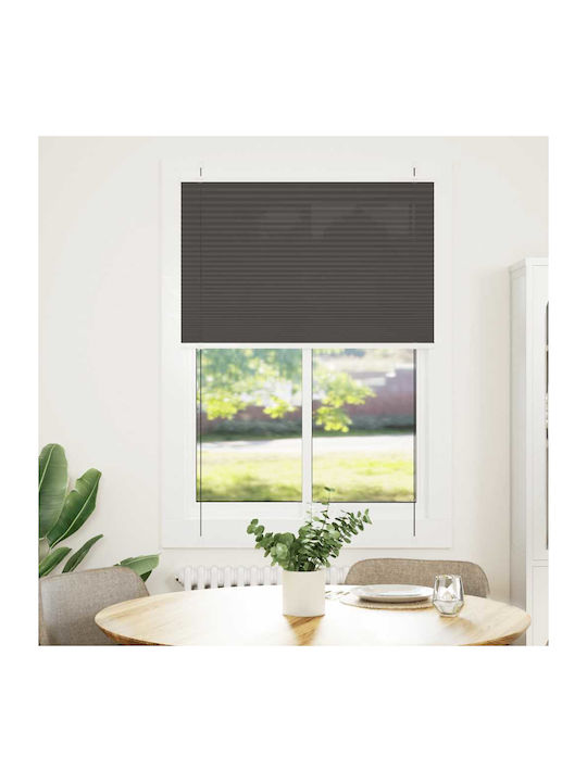 vidaXL Shade Blind Fabric in Black Color L100xH100cm