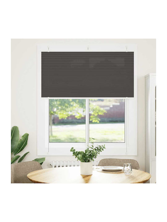 vidaXL Shade Blind Fabric in Black Color L120xH150cm