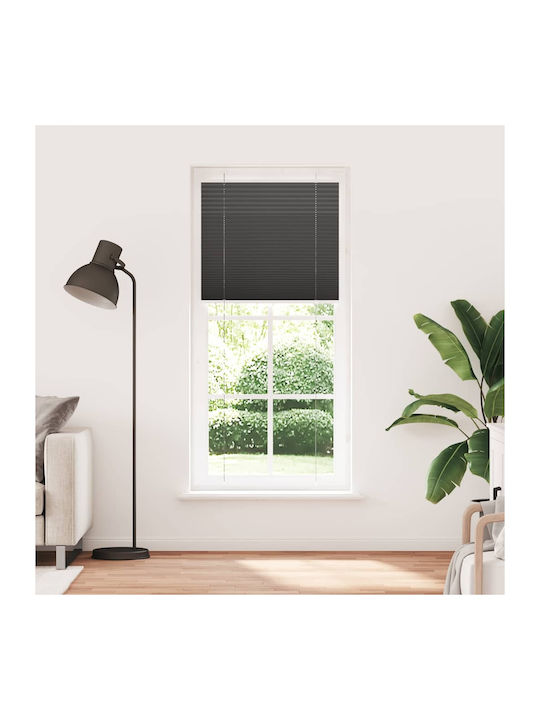 vidaXL Shade Blind Fabric in Black Color L90xH200cm