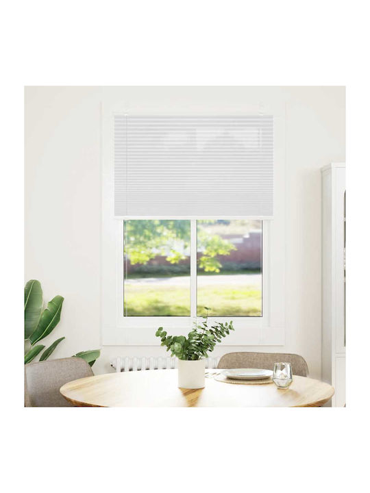 vidaXL Shade Blind Fabric in White Color L95xH150cm