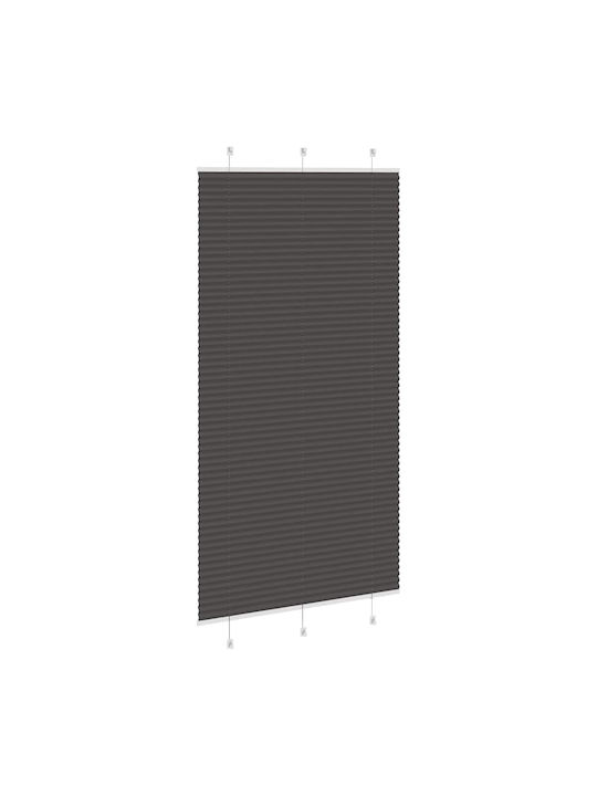 vidaXL Shade Blind Fabric in Black Color L105xH200cm