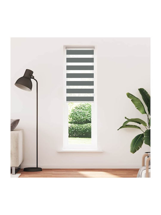 vidaXL Roller Blinds Partial Blackout Gray W70xH200cm 4014151