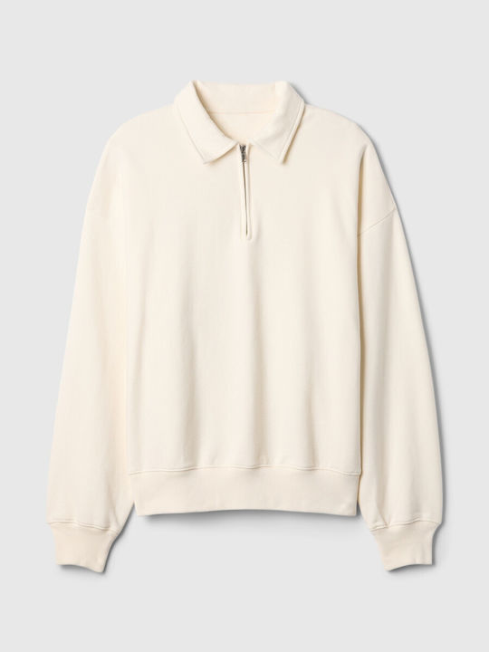 GAP Polo Pullover Ivory Frost