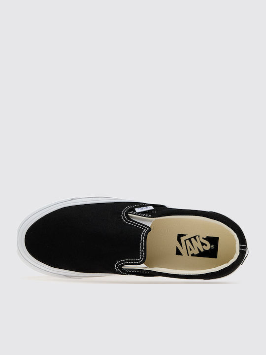 Πάνινα Ανδρικά Slip-On Μαύρα