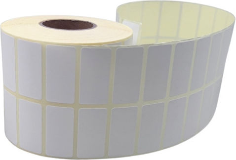 thessPACK 4500 Selbstklebende Etikettenrollen 40x20mm 1Stück