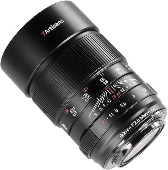 7artisans Full Frame Φωτογραφικός Φακός Photoelectric 60mm f/2.8 Macro 2x Macro για Nikon Z Mount Black