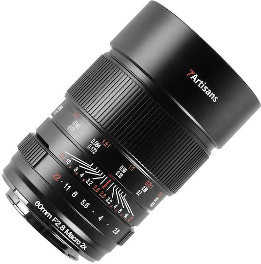 7artisans Full Frame Φωτογραφικός Φακός Photoelectric 60mm f/2.8 Macro 2x Macro για Nikon Z Mount Μαύρος