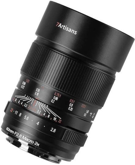7artisans Full Frame Φωτογραφικός Φακός Photoelectric 60mm f/2.8 Macro 2x Macro για Nikon Z Mount Μαύρος