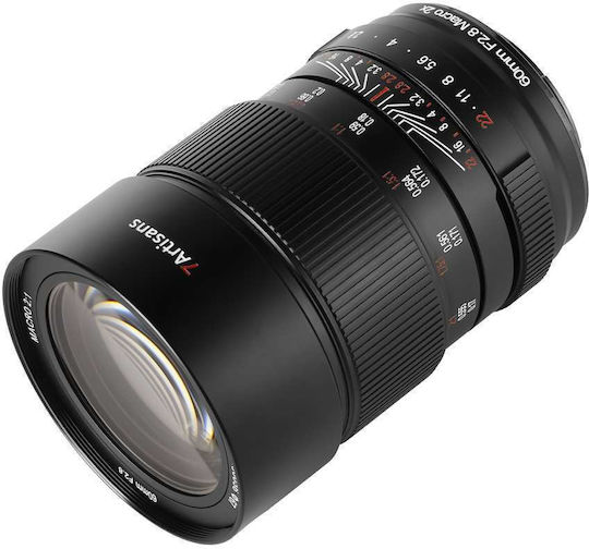 7artisans Full Frame Φωτογραφικός Φακός Photoelectric 60mm f/2.8 Macro 2x Macro για Canon RF Mount Μαύρος