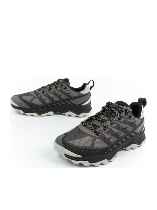 Merrell Speed Eco Γυναικεία Ορειβατικά Παπούτσια Γκρι