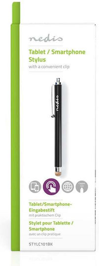 Nedis Stylus With Copper Cloth Tip σε Μαύρο χρώμα STYLC101BK