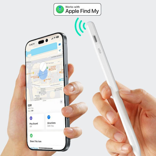 ESR Geo Digital Touch Stylus in White color