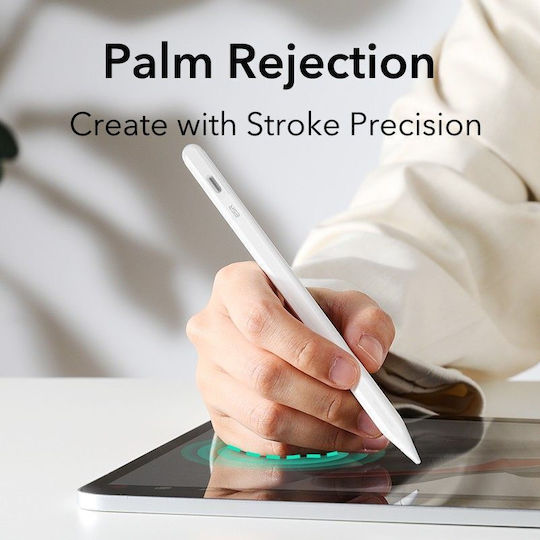 ESR Geo Digital Touch Stylus in White color
