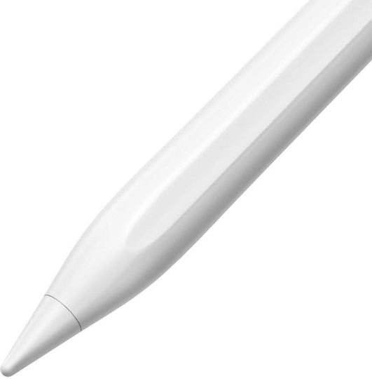 Baseus Smooth Writing (Active Version) Digital Touch Pen mit Palm Rejection für iPad in Weiß Farbe ACSXB-B02