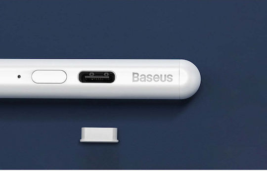 Baseus Smooth Writing (Active Version) Digital Touch Pen mit Palm Rejection für iPad in Weiß Farbe ACSXB-B02