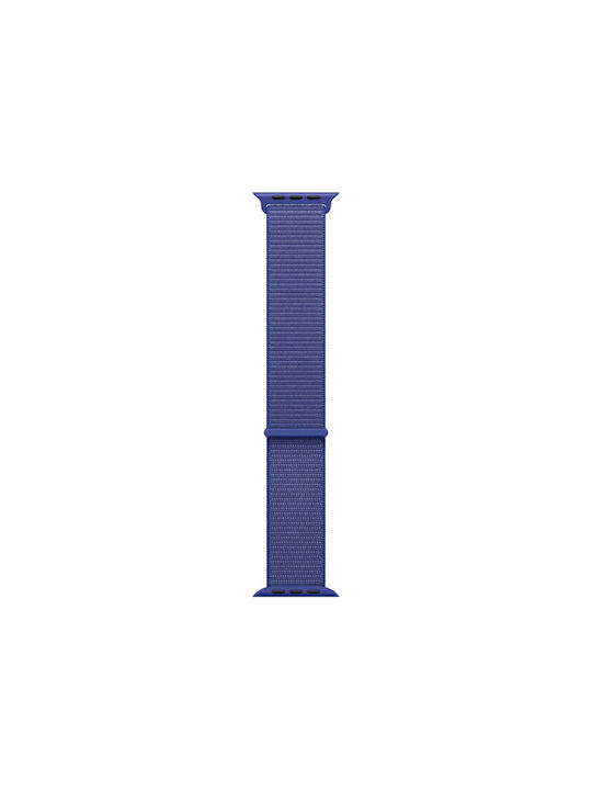 Apple Sport Loop 46mm Curea Tesatura Ultramarine (Apple Watch 46mm)