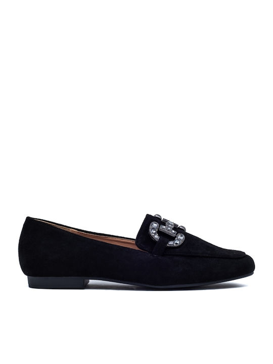Women's Moccasins in Black Color