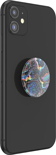 PopSockets PopGrip Κινητού Glitter Rainbow Void