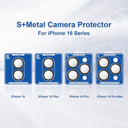 Lito Protecție Cameră Tempered Glass Green pentru iPhone 16, iPhone 16 Plus