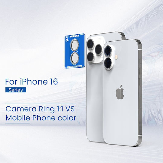 Lito Protecție Cameră Tempered Glass Green pentru iPhone 16, iPhone 16 Plus