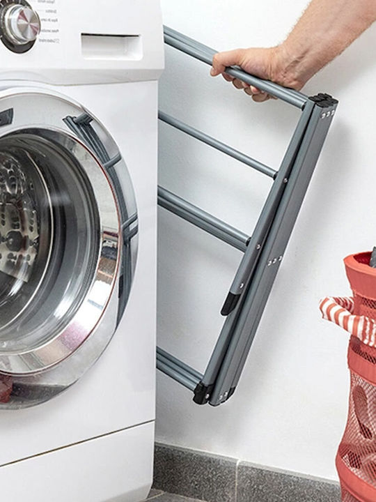Folding Floor Clothes Drying Rack Stainless Steel