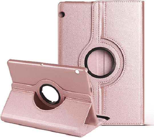 Rotating 360 Stand Case Apple iPad Mini 1 2 3 Gold-Pink