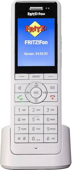 AVM FRITZ!Fon DΕCΤ Χ6 Cordless IP Phone White