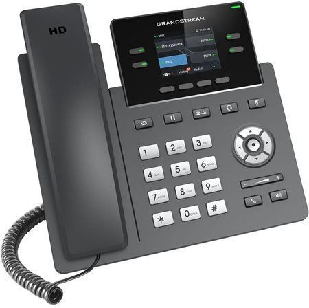 Telefon IP Grandstream GRP2612 HD Negru GRP-2612