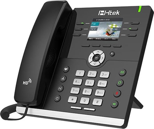 Htek UC923 Verkabelt IP-Telefon mit 8 Linien in Gray