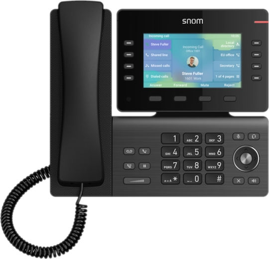 Snom D862 Ενσύρματο Τηλέφωνο IP Μαύρο