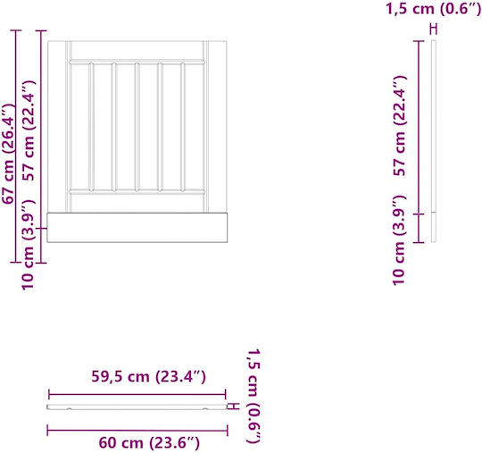 vidaXL Dishwasher Front page Dishwasher 8721158422521